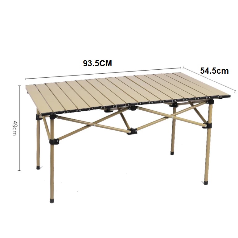 Meja camping portable