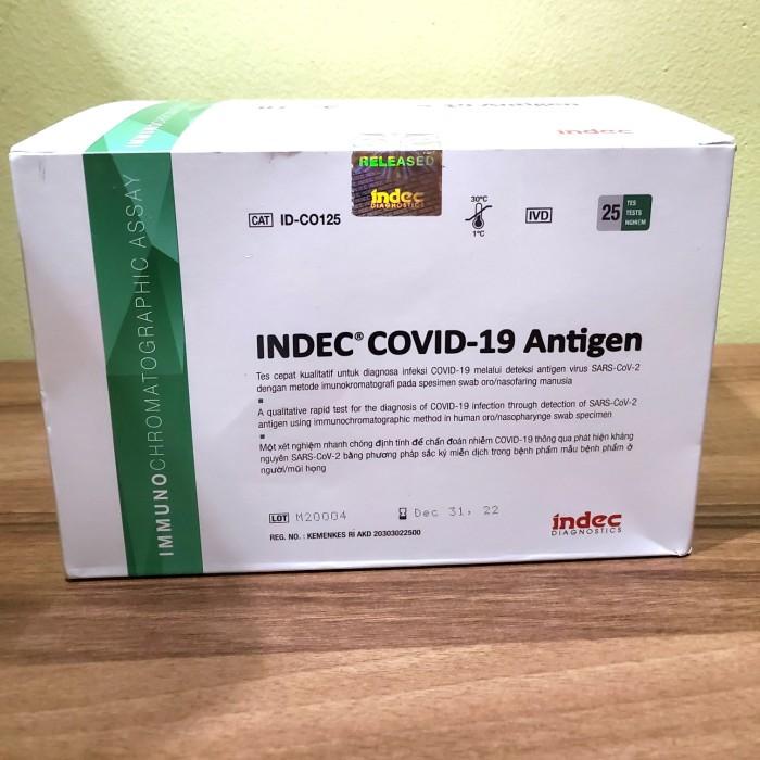 Terlaris Antigen Swab Test Indec Isi 25 Akd Original Nasofaring