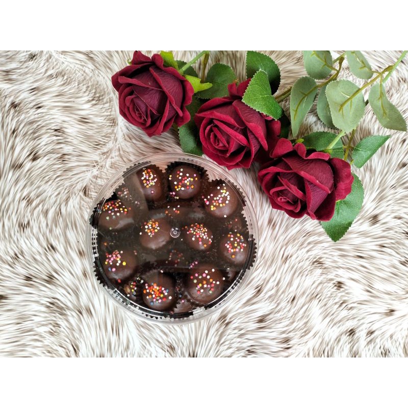 

KUE LEBARAN CHOCO BALL KUE KERING COKELAT