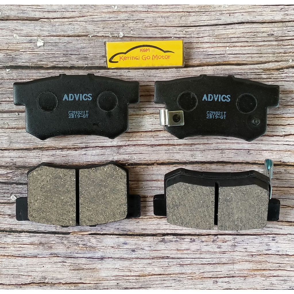 BRAKE PAD KAMPAS REM BELAKANG CRV 02-06 MAESTRO AISIN ADVICS C2N021T