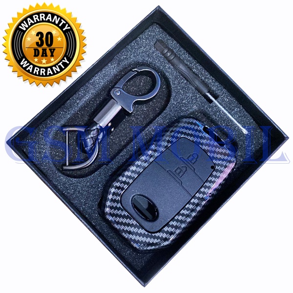 Case Carbon Smartkey Cover Key Kunci Toyota Innova Venturer - 7115