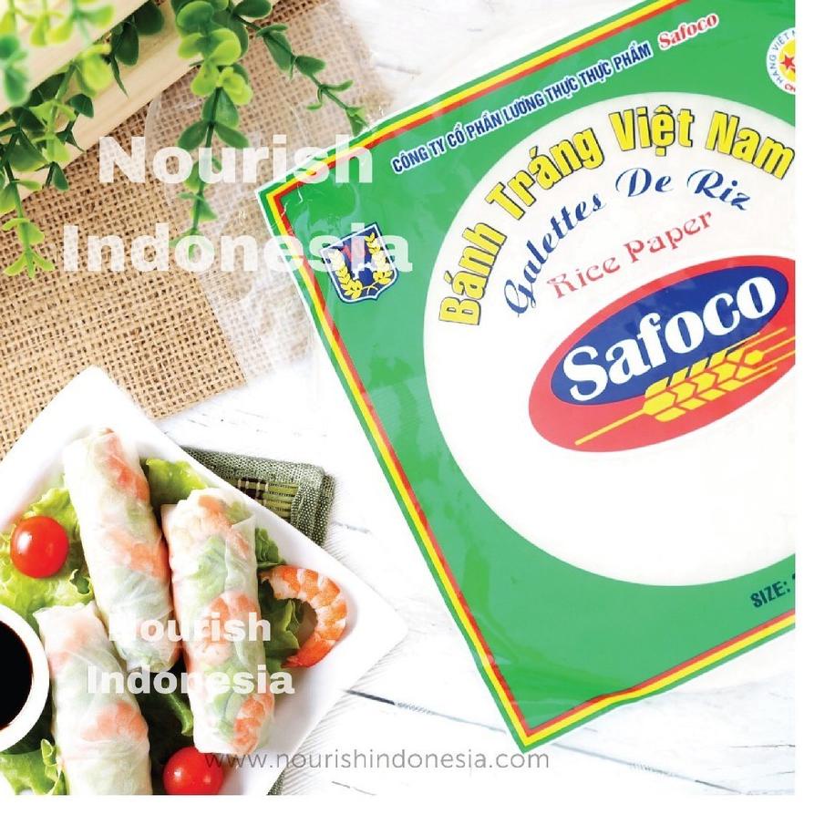

Termurah⭐️Safoco, Rice Paper (Kulit Lumpia) Banh Trang Viet Nam 22 cm