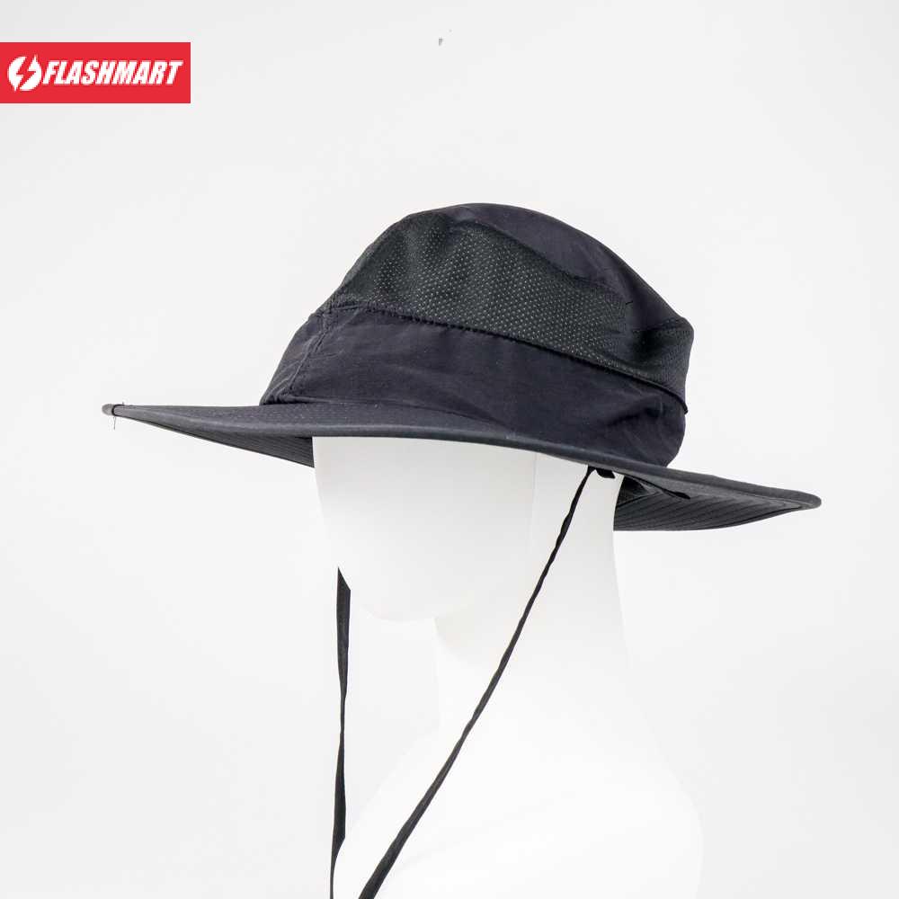 Flashmart Topi Anti UV Matahari Fishing Hat Round Edge