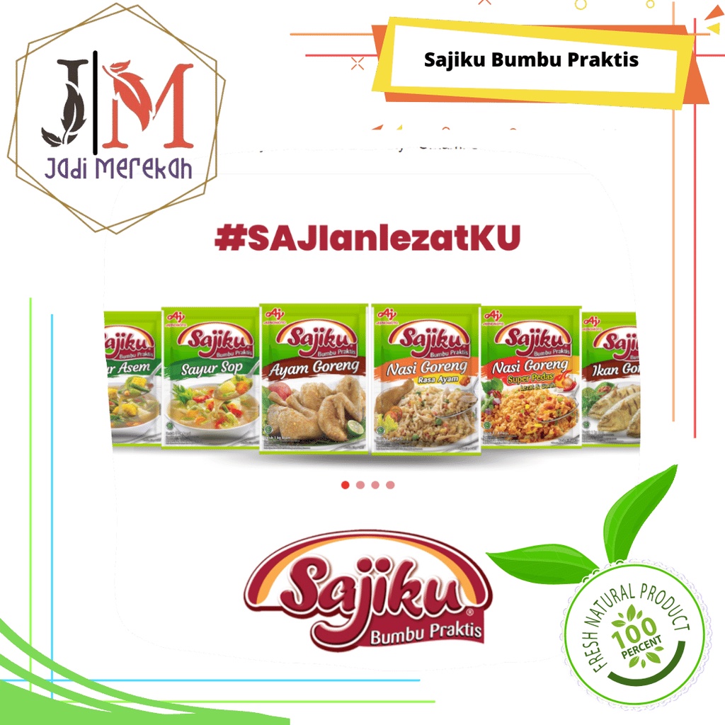 

[JM SoFresh] - Sajiku Bumbu Praktis 20 Gram / Sayur Asem / Sop / Nasi Goreng