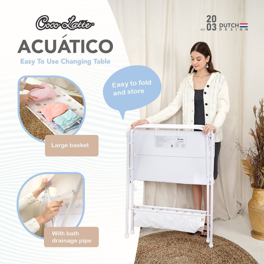 Baby Bath Baby Tafel Cocolatte Acuatico Bak Mandi Bayi