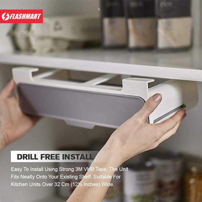 Flashmart Laci Penyimpanan Bumbu Dapur Storage Shelf Spice Organizer - IS230