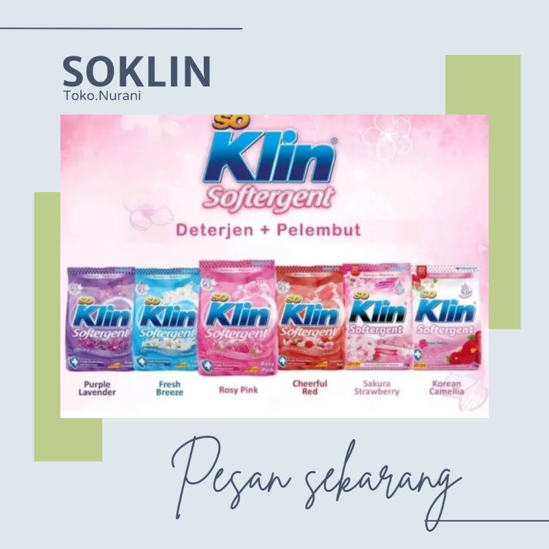 Soklin detergen