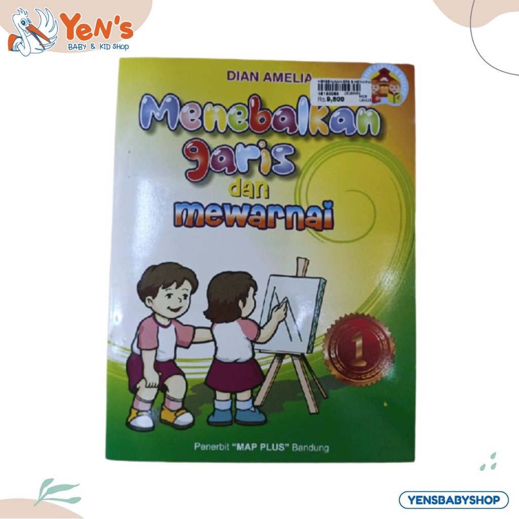 

BUKU MENEBALKAN GARIS & MEWARNAI | BUKU BELAJAR ANAK