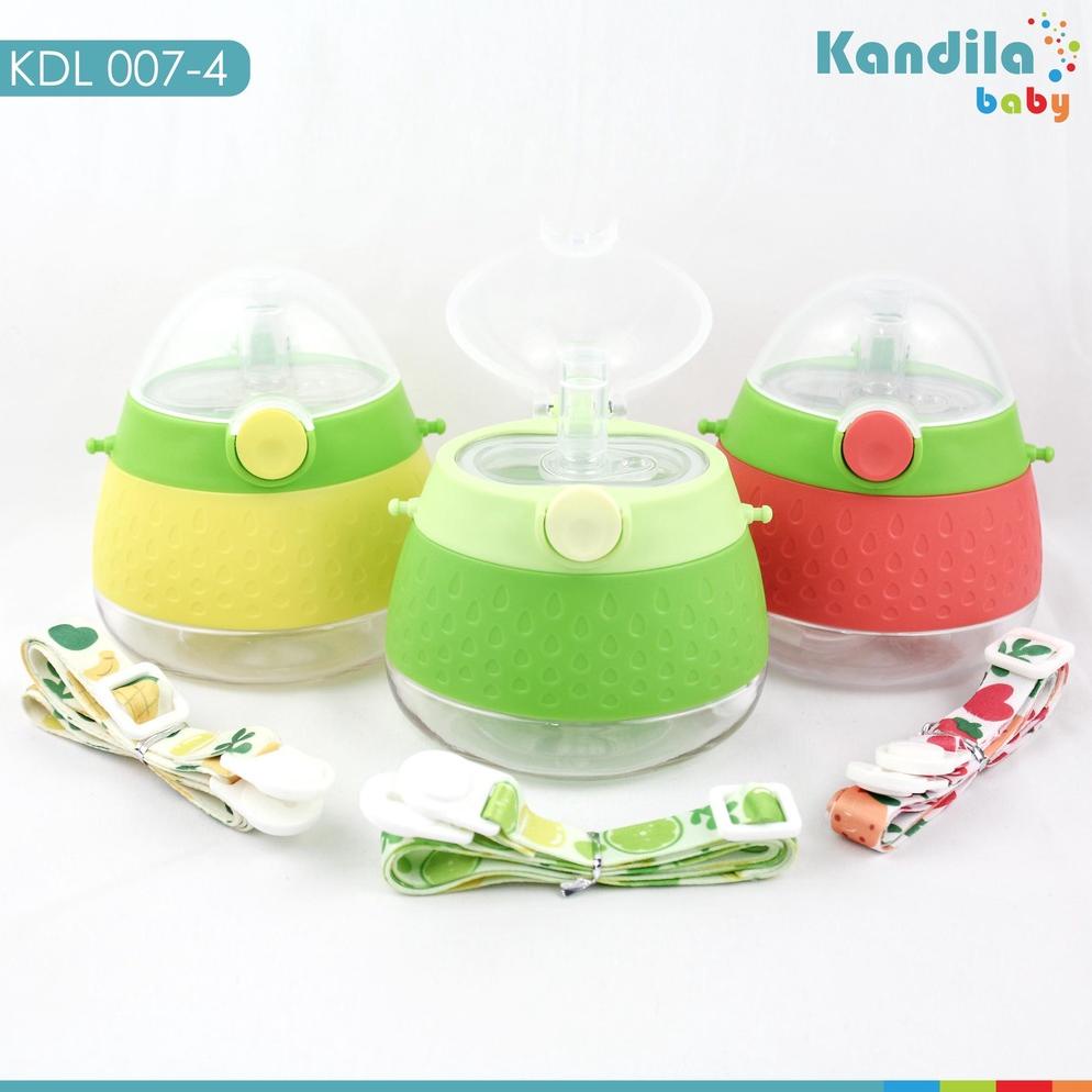Kandila Baby Tritan Straw Bottle KDL007-4 - Botol Minum Anak Unik Bentuk Onigiri