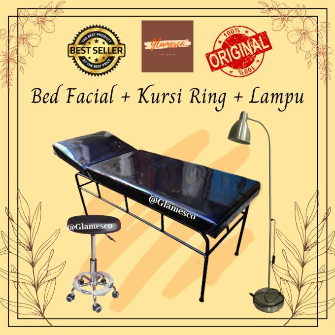 Bed Salon / Bed Facial / Bed Eyelash / Paket Komplit Bed+Kursi+Lampu