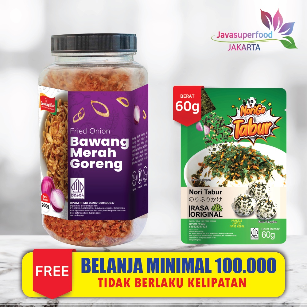 Bawang Merah Goreng / Fried Onion/ Bawang Goreng Siap Saji Original 200g (BTL)