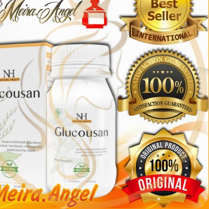 

4.4⚡️⚡️Glucousan Asli Original Obat Diabetes Aman Menurunkan Gula Darah Tinggi Obat Kencing Manis Herbal Alami Di Jamin Ampuh
