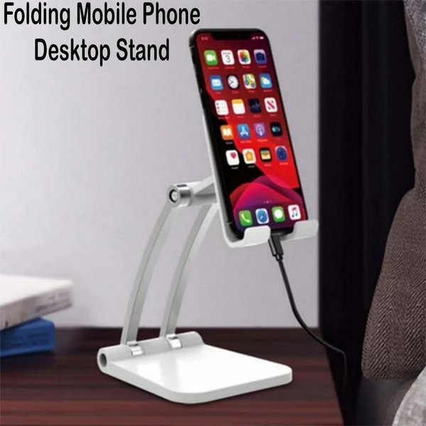 Q9 Holder Hp Full Stainless Folding Mobile Phone Desktop Stand