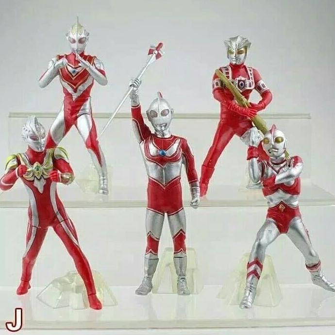 Ultraman Ultraman80 Jack Max Gaia Astra Figure Set