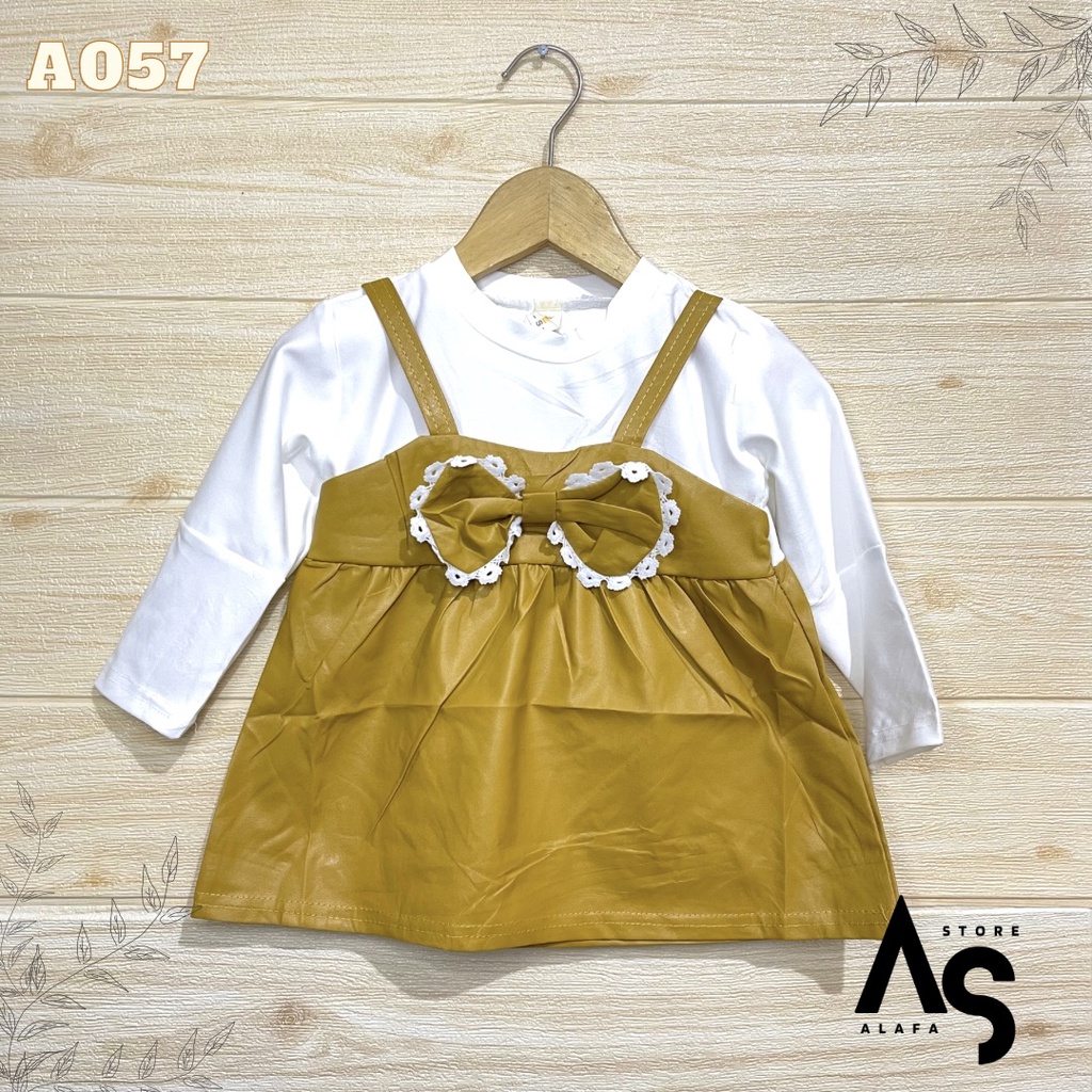 Dress anak perempuan Import A057