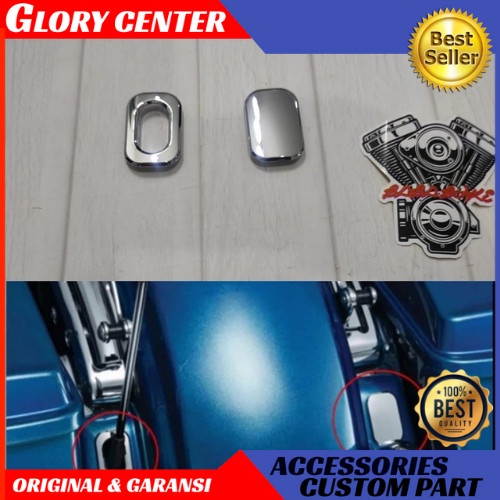 Trim Ring Antena Fender Harley Aksesoris Sparepart Motor