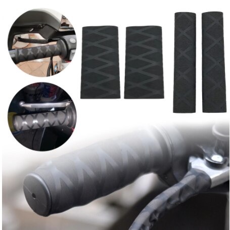 Aksesoris Handle Motor Bike Rubber Grip Universal Fit - MKX01 - Black