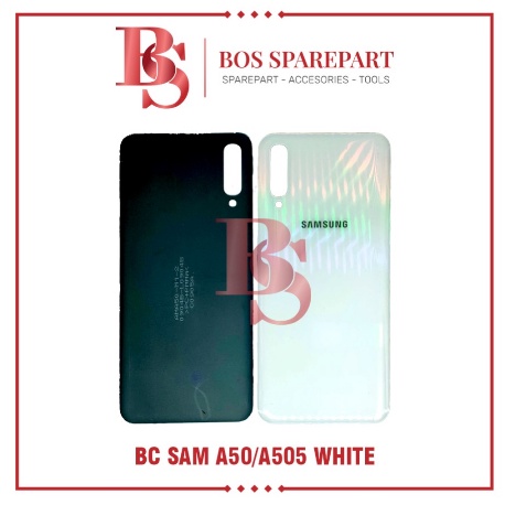 TUTUP BELAKANG SAMSUNG A50 / A505 WHITE / BACK DOOR / BACK COVER