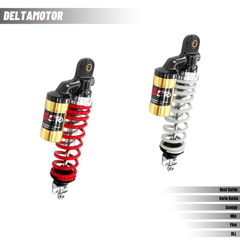 Shockbreaker Tabung Shock Belakang Kayaba Z Series Subtank Stel 300mm Beat Vario Scoopy Mio Fino Xeon Soul GT