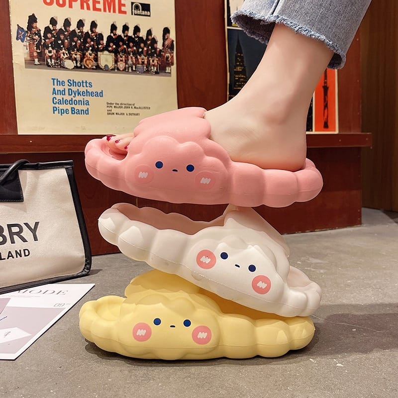 SANDAL SELOP 985 WANITA CUTE CLOUD / SANDAL JELLY IMPORT ANTI SLIP