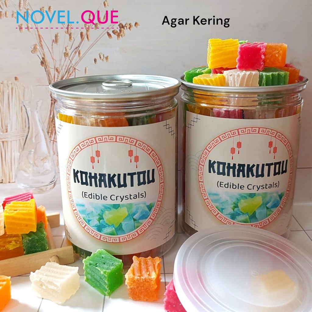 Can Kohakutou 430gr Hampers Edible Crystal Candy Kohakuto Kualitas Premium