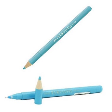 Pulpen Zebra Penciltic Fineliner 0.4 Light Blue