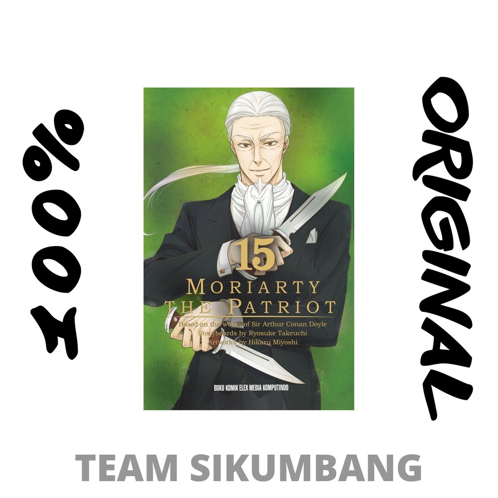 Komik Moriarty the Patriot Vol 15 by Miyoshi Hikaru