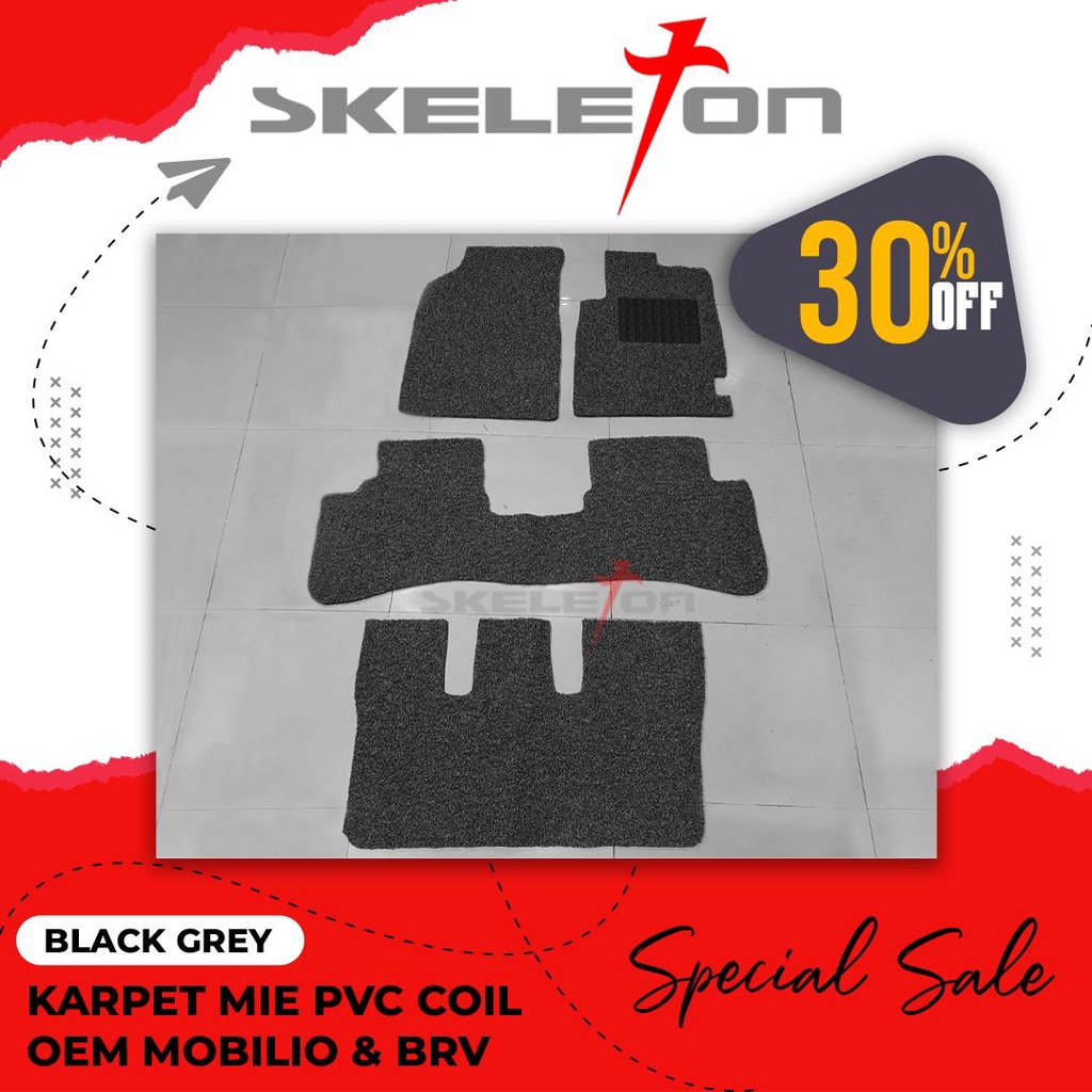 KARPET MIE PVC COIL OEM HONDA MOBILIO DAN BRV