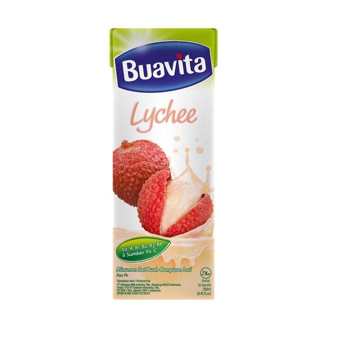 

TERMURAH Buavita Lychee Jus Sirup 2 x 250ml