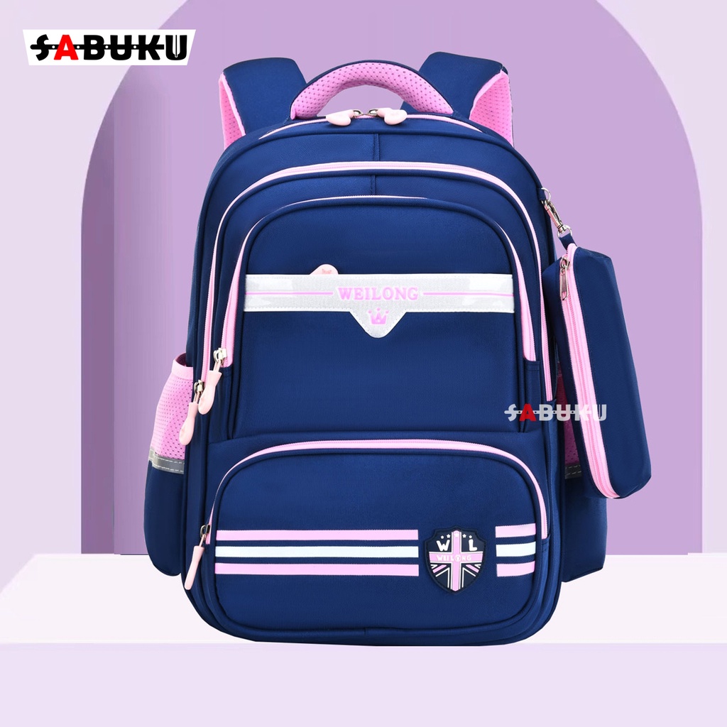 Tas Rasnel Sekolah Anak Perempuan Dan Laki-laki Unisex  Sekolah TK PAUD SD Tas Laptop Backpack - 287