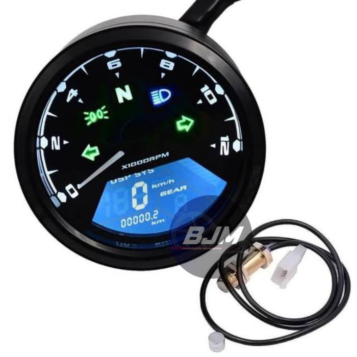 SPEEDOMETER BABON SPIDO DIGITAL BULAT UNIVERSAL HARLEY RX KING TIGER