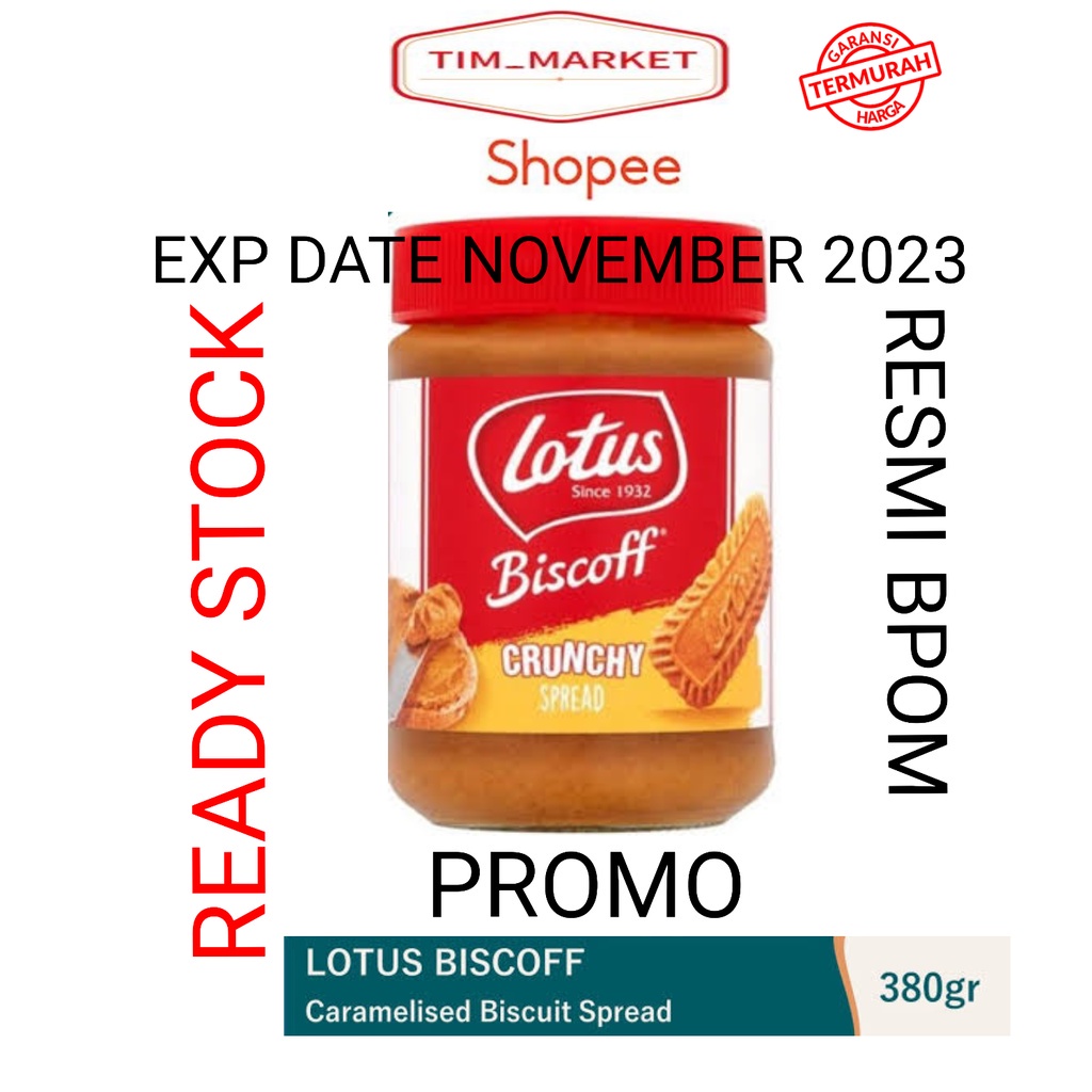 

Lotus Biscoff Crunchy Spread 380 Gram Promo