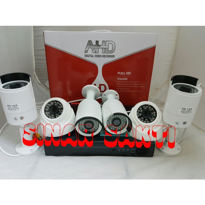 Paket Camera Cctv 6 Channel 3Mp ( Lengkap Tggl Pasang )