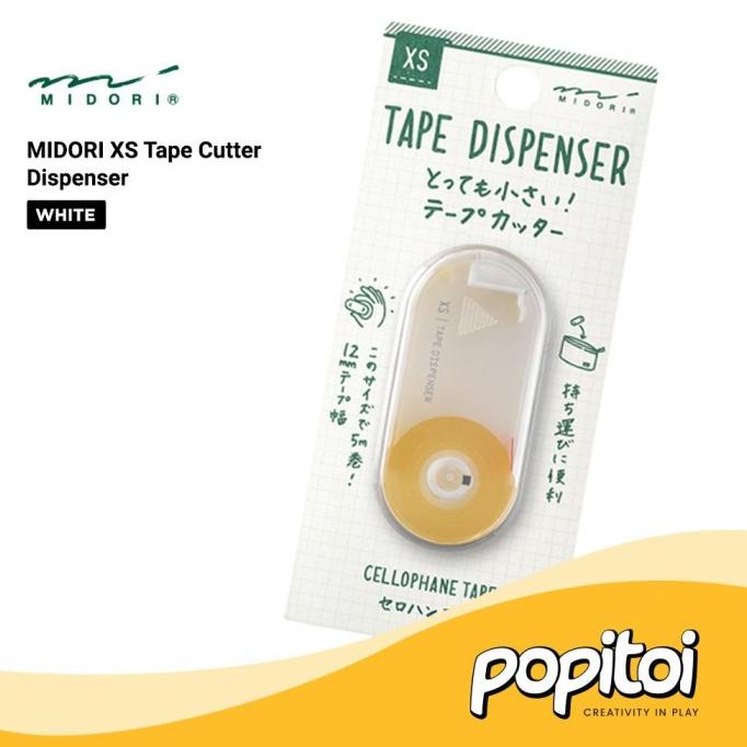 

MIDORI XS Tape Cutter Dispenser Pemotong Isolasi Selotip Mini HOT SALE