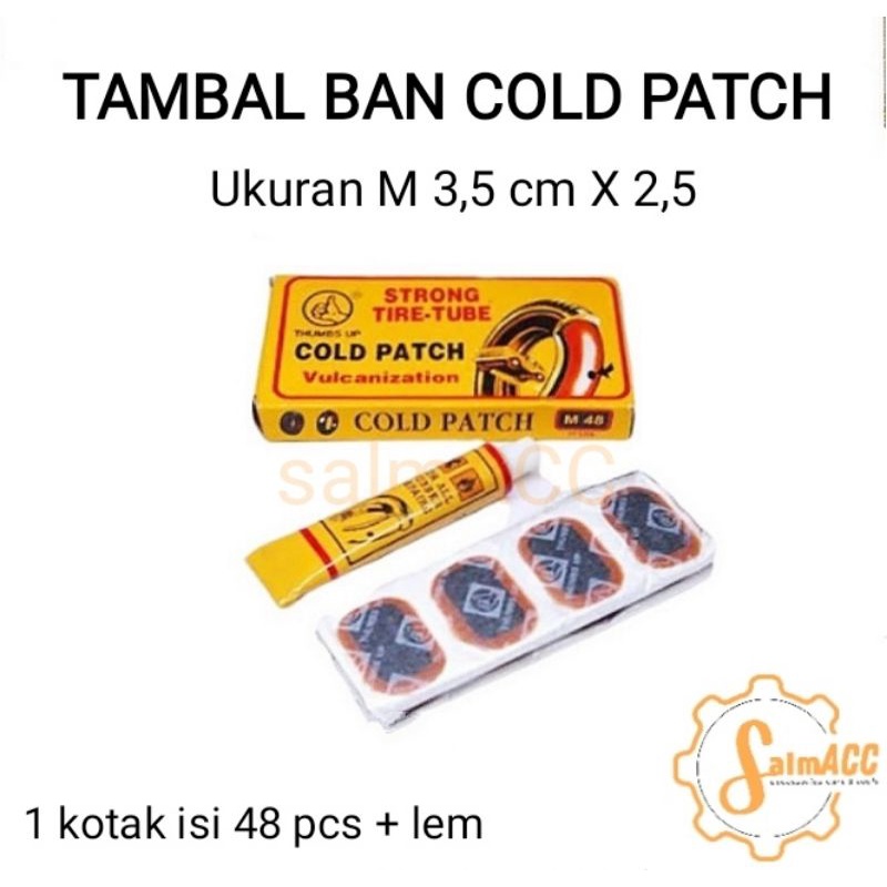 Tambal Ban Cold Patch(Tanpa Bakar) / 1 pcs