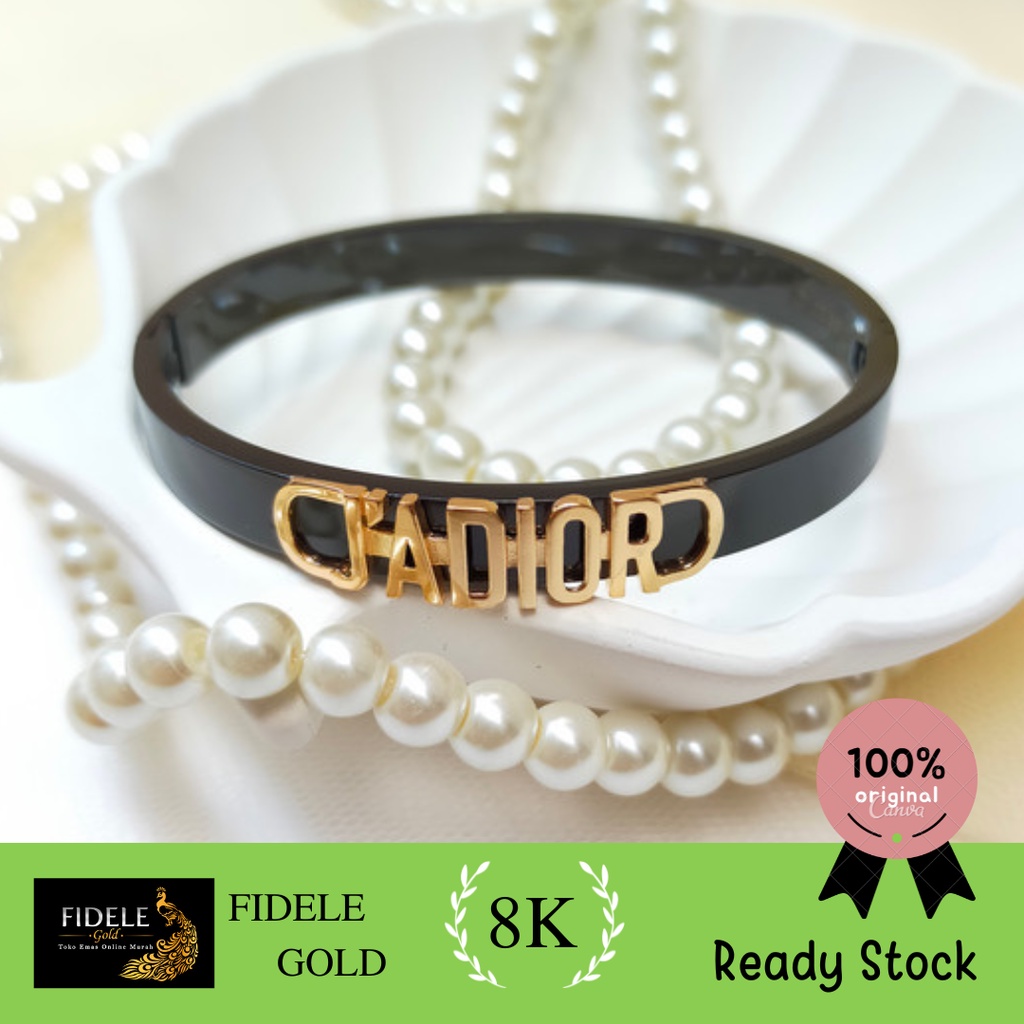 Gelang Keramik Jadior Gelang Emas Asli Kadar Muda 375