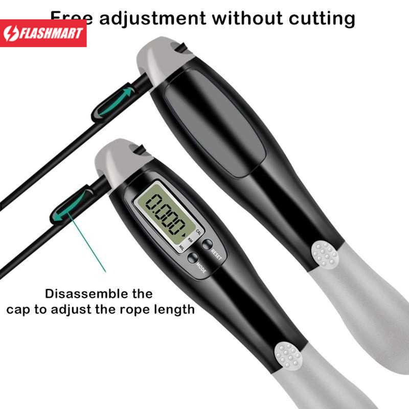 Flashmart Tali Skipping Ropeless Weighted Ball Cordless Count LCD - RP001