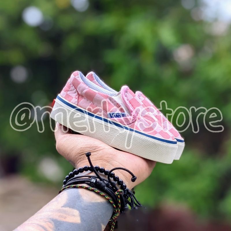 SEPATU ANAK PEREMPUAN SLIP ON CATUR PINK PEACH