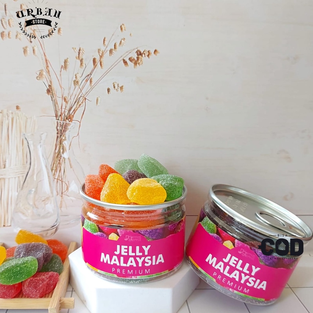 

Can - Jelly Malaysia Jelly Rasa Buah Jelly Kenyal Balut Gula Kualitas Premium