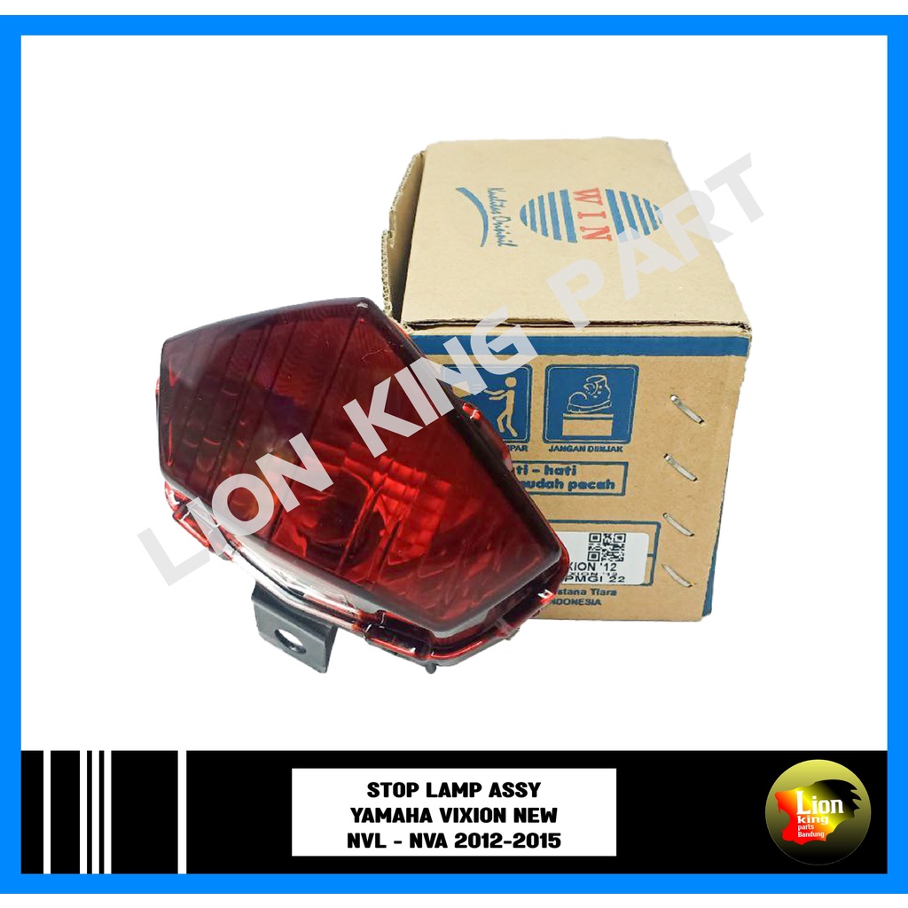 WIN - STOP LAMP ASSY LAMPU STOP YAMAHA VIXION NEW NVL NVA 2012-2015 PNP AEROX 125