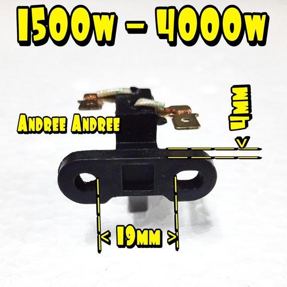 Carbon Brush - Kool Dinamo Genset Bensin 2500 3000 4000 watt