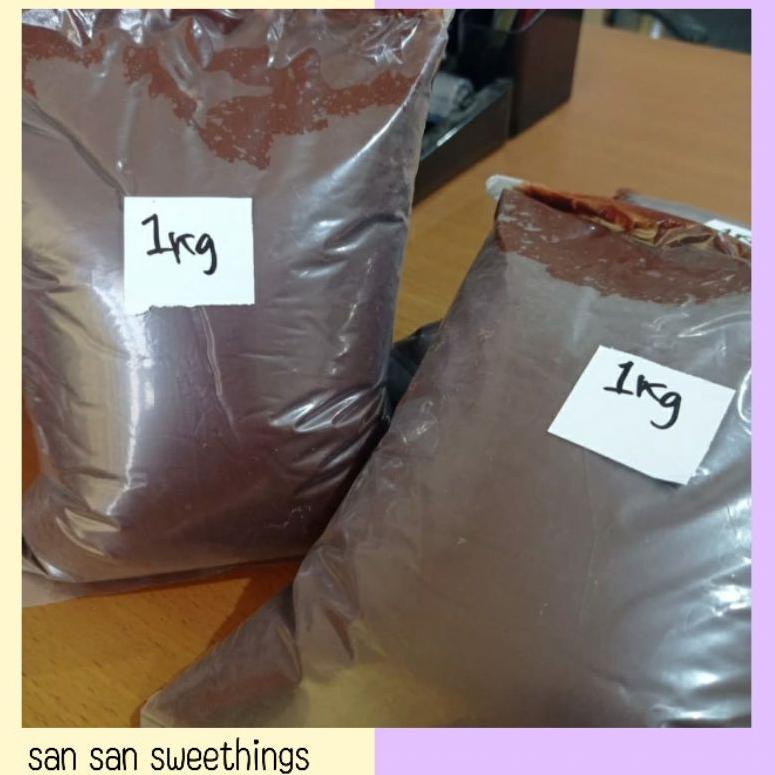 

☛ Hemat 50% selai cokelat / pasta cokelat / cokelat filling pomas 1kg Hanya Di Sini