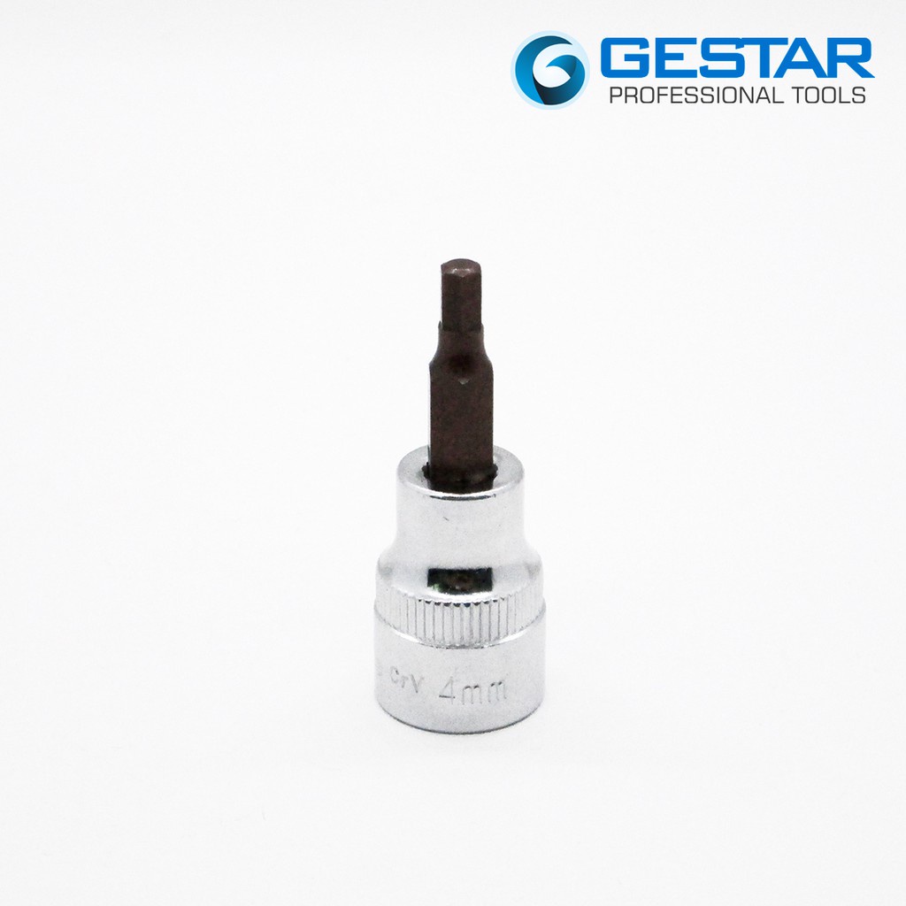 GESTAR/CROSSMAN-Mata Kunci Shock 3/8" Dr Hex Bit 4 mm