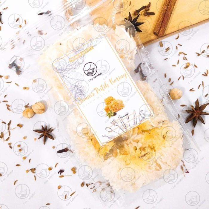 

50gr Jamur Putih Kering / White Fungus / Rempa / JSR 100% / PREMIUM Best Seller
