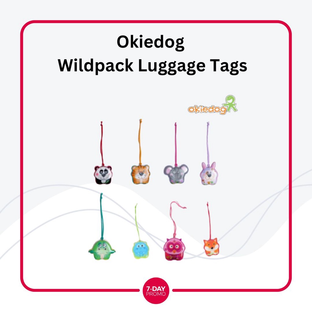Okiedog Wildpack Luggage Tags