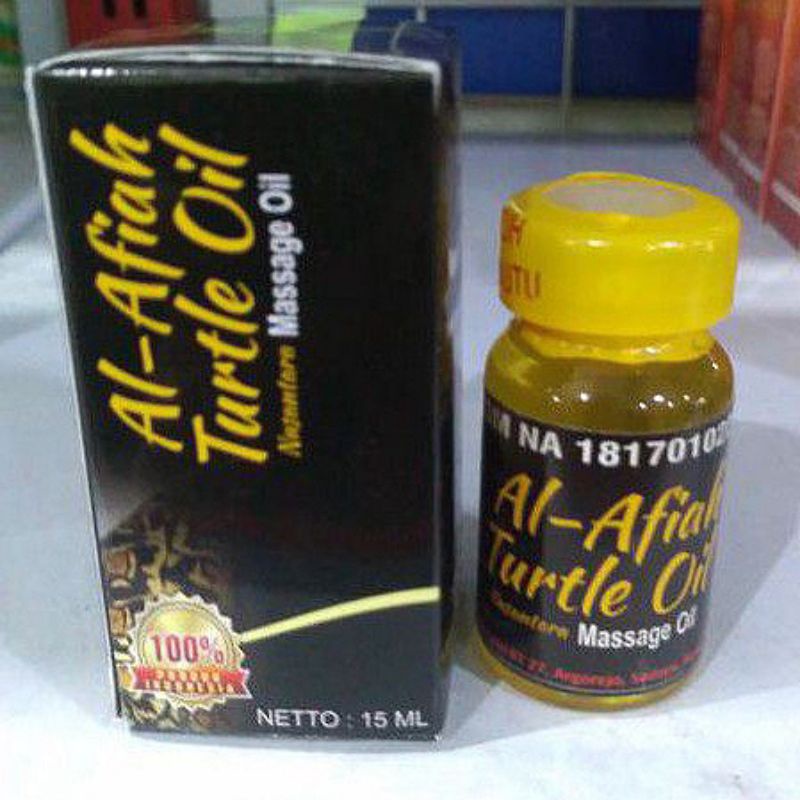 Promo Minyak Bulus Al Afiah 15 ML adalah Minyak Bulus Asli 100% Murni Plus Zaitun dan Minyak Kelapa 
