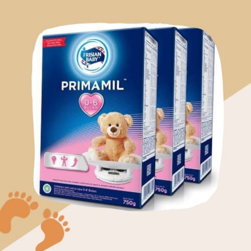 Frisian Flag PRIMAMIL/Susu Formula bayi 0-6 bulan 200gr