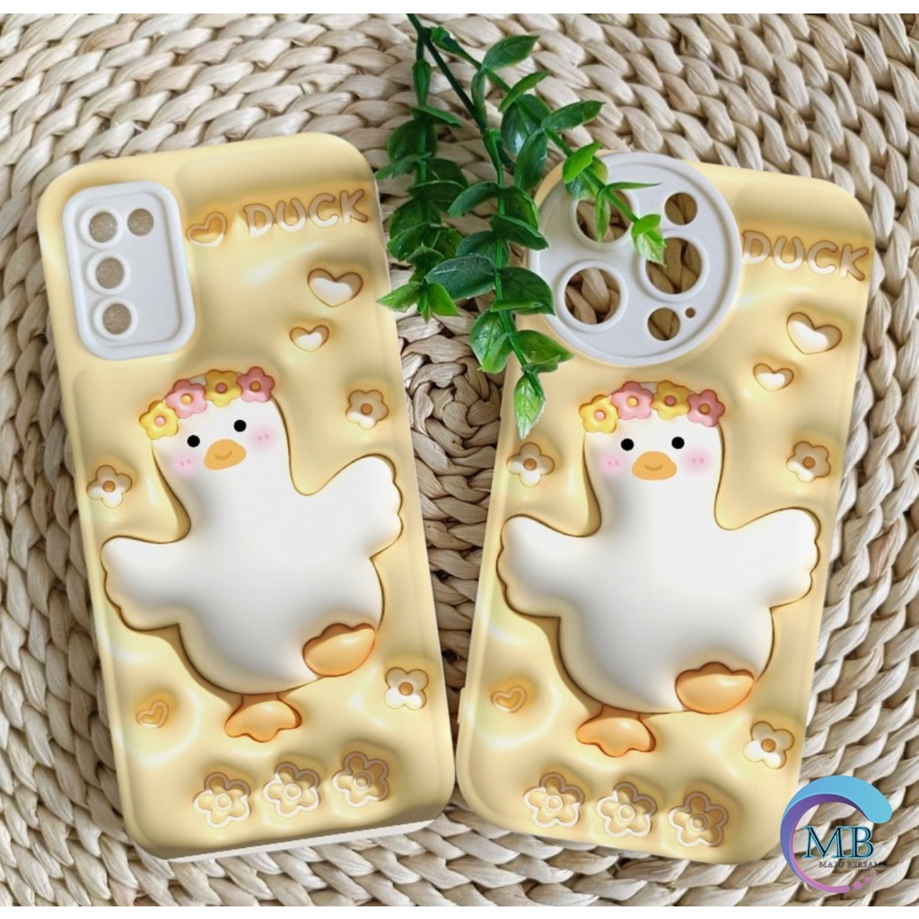 SS148 SOFTCASE MOTIF AKSEN 3D YELLOW CUTE DUCK FOR INFINIX SMART HD 4 5 6 PLUS CANON 12 AIR S4 S5 HOT 5 6 7 8 9 10 11 12 30 30I 30  PLAY 10I 10S 11S 12I 20 20I 20S NOTE 8I 11 PRO 12 G96 ZERO X NEO PRO MB4489
