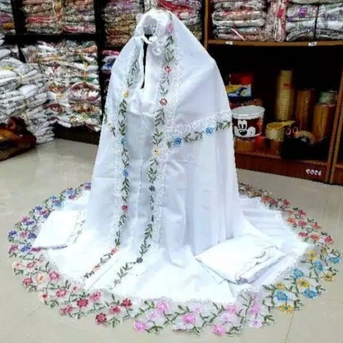 Mukena Renda Warna Warni