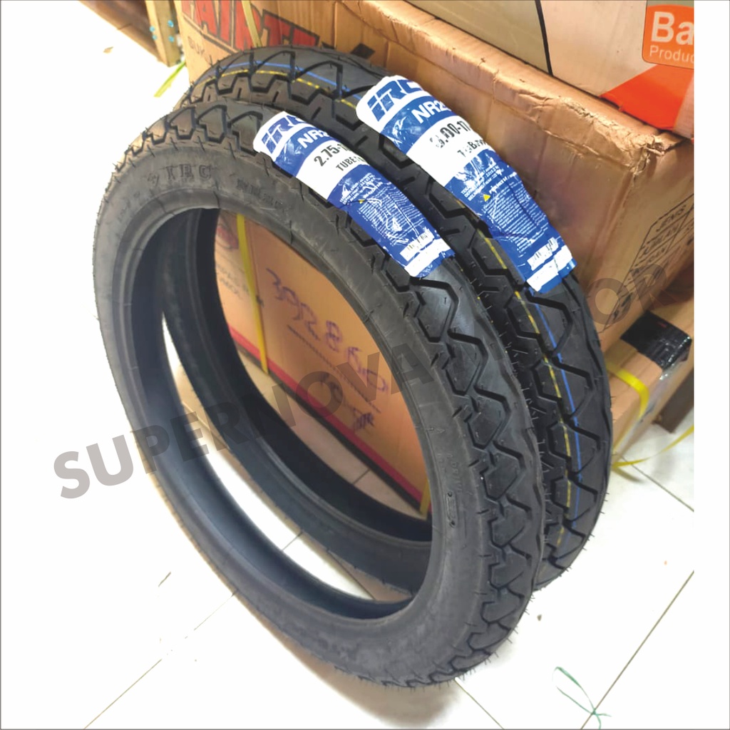 BAN LUAR MOTOR BAN IRC NR 25 275 DAN 300 RING 17 TUBETYPE